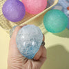 Ice Ball Maltose Squishy Toys Blue Mochi Sensory Fidgets Toy Simulated Transparent Anti Stress Slow-rebound Decompression Toy