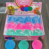 Ice Ball Maltose Squishy Toys Blue Mochi Sensory Fidgets Toy Simulated Transparent Anti Stress Slow-rebound Decompression Toy