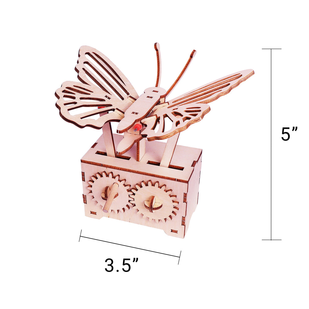 Fluttering Butterfly DIY Kit, Educational STEM Toy
