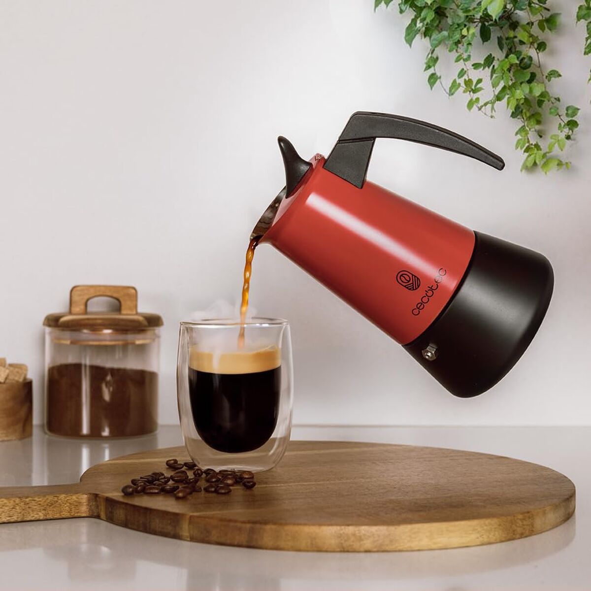 Cecotec Italian Coffee Maker Piccolina 600 Bronze 10 cups stainless steel durable