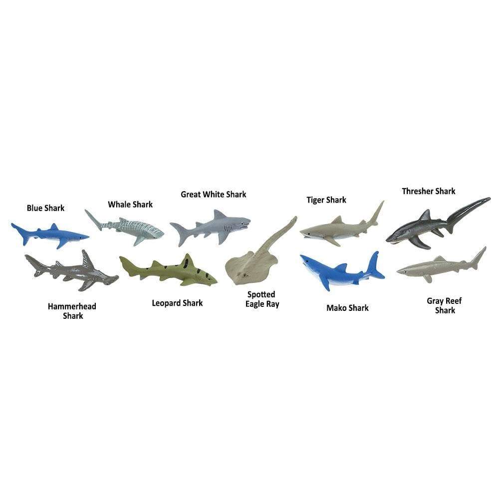 Mini Shark Toys Bulk Bag-2