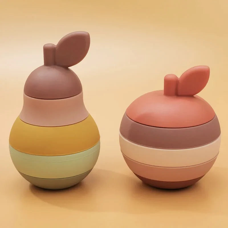 Silicone Stacking Toys Fruit-2
