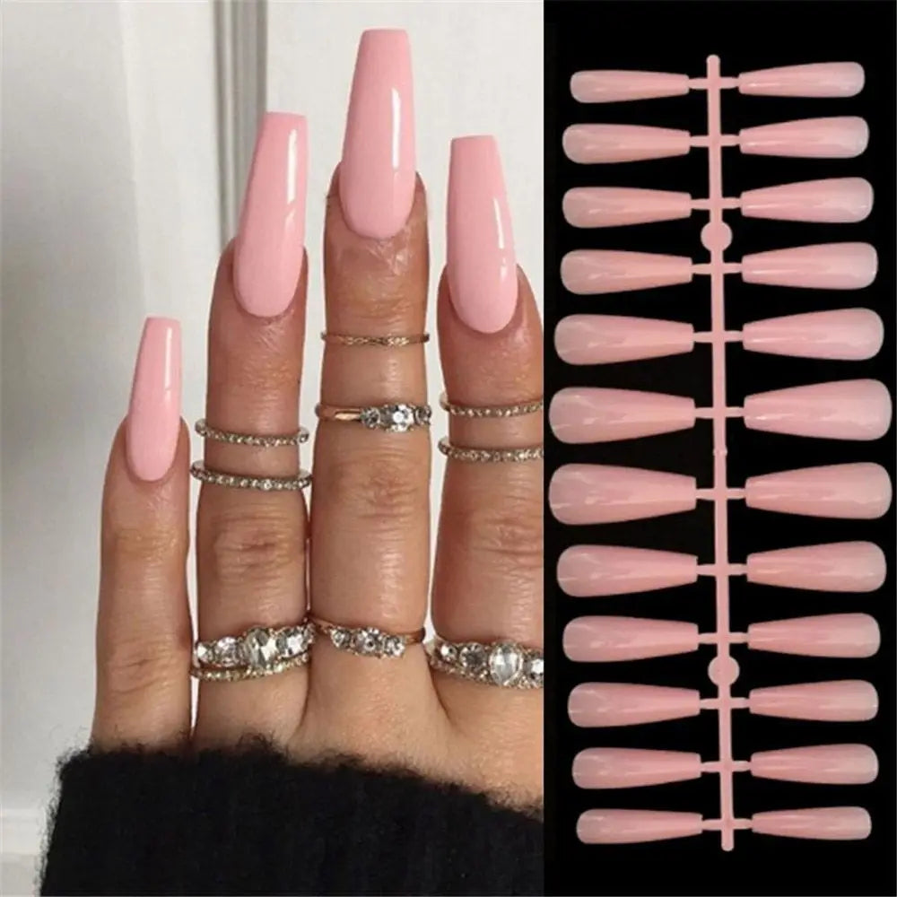 Ballerina False Nails