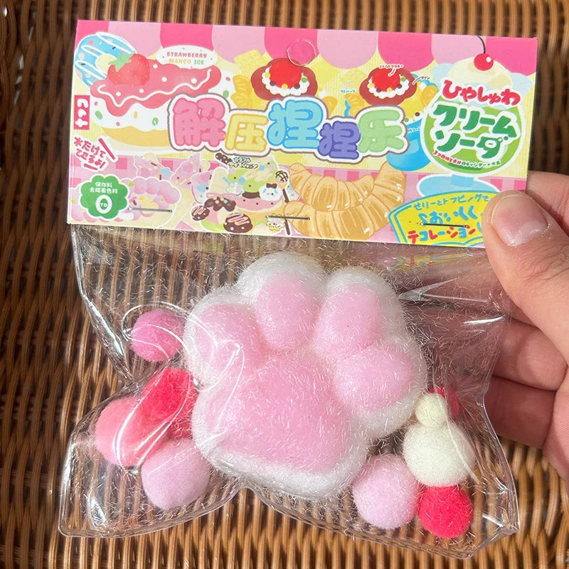 Cat Paw Mochi Squishy Fidget Toy Plush-28