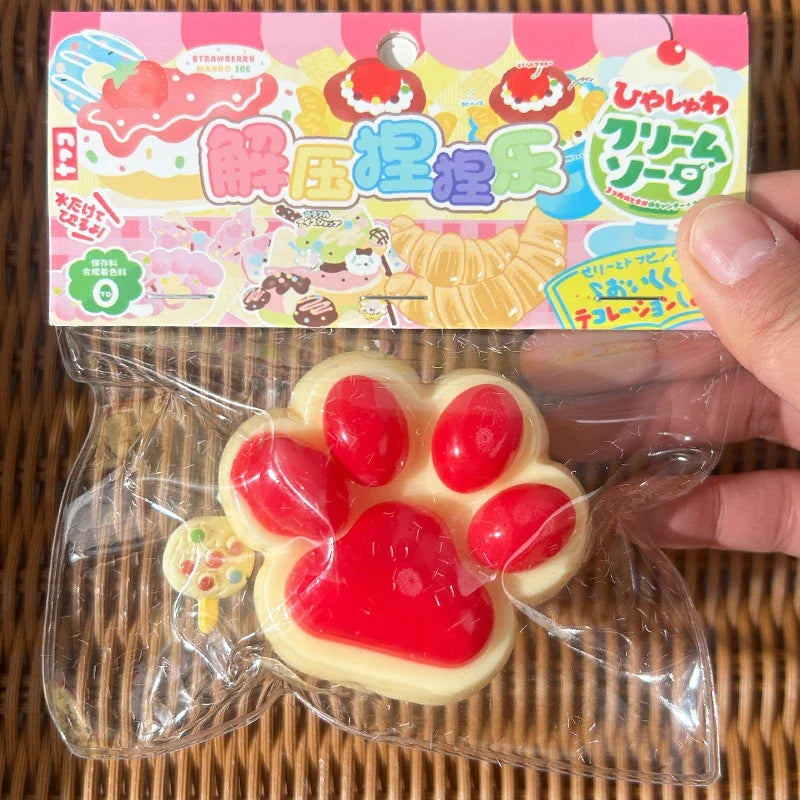 Cat Paw Mochi Squishy Fidget Toy Plush-29