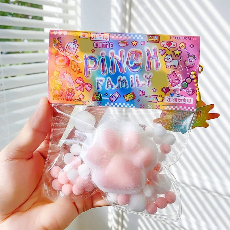 Cat Paw Mochi Squishy Fidget Toy Plush-40