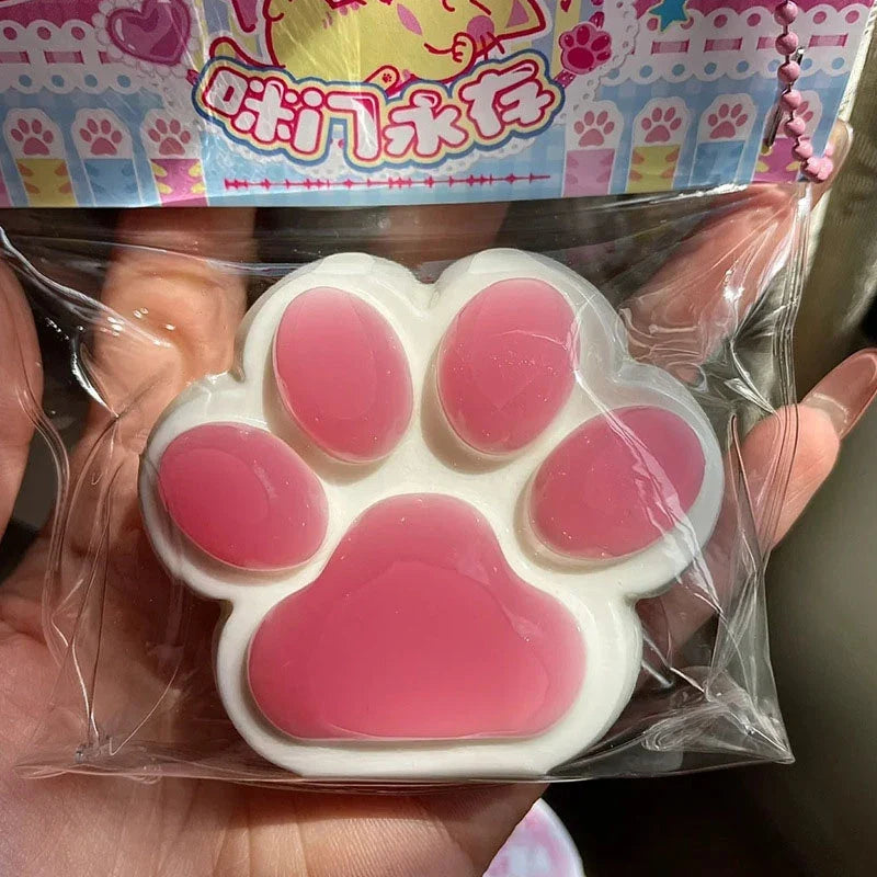Cat Paw Mochi Squishy Fidget Toy Plush-12