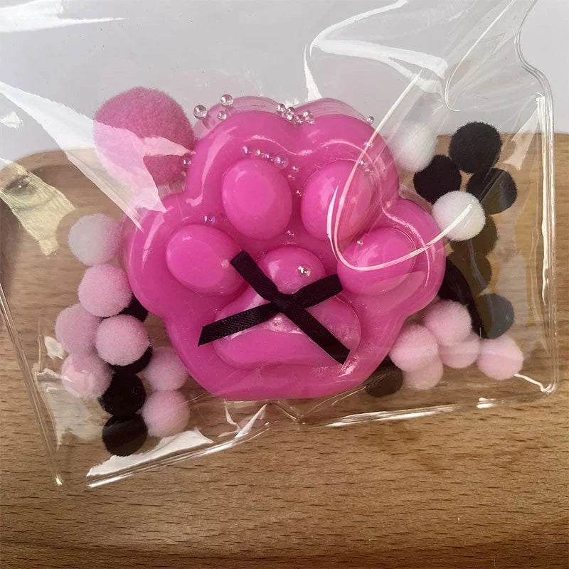 Cat Paw Mochi Squishy Fidget Toy Plush-13