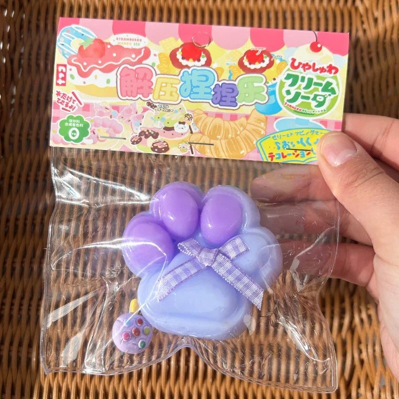 Cat Paw Mochi Squishy Fidget Toy Plush-24