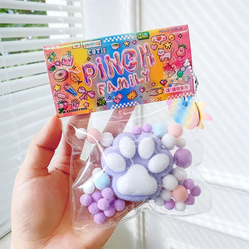 Cat Paw Mochi Squishy Fidget Toy Plush-41