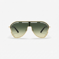 Daring Alloy Oversized Sunglasses