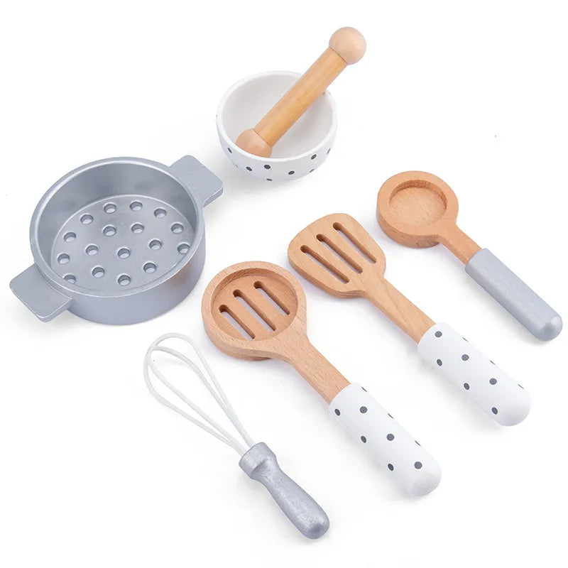 Imitation Game Wooden Kitchen Tools-6