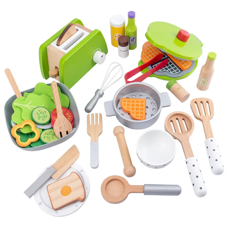 Imitation Game Wooden Kitchen Tools-2