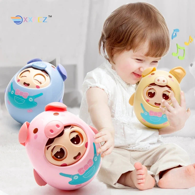 Roly-Poly Piglet Toy-0