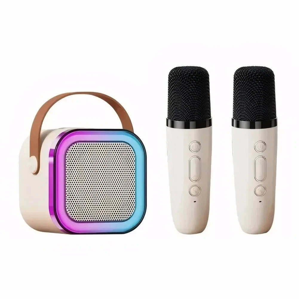 Mini Karaoke and Adults Bluetooth 1 or 2 Microphones-6