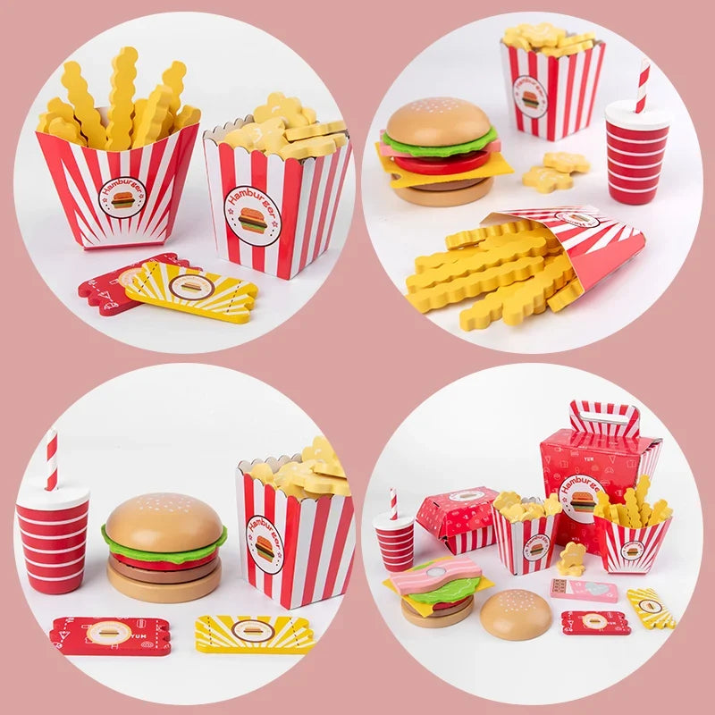 Burgers and Fries Toy Set-2