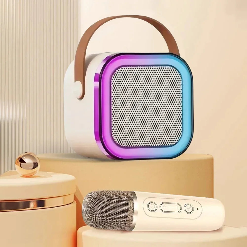 Mini Karaoke and Adults Bluetooth 1 or 2 Microphones-3