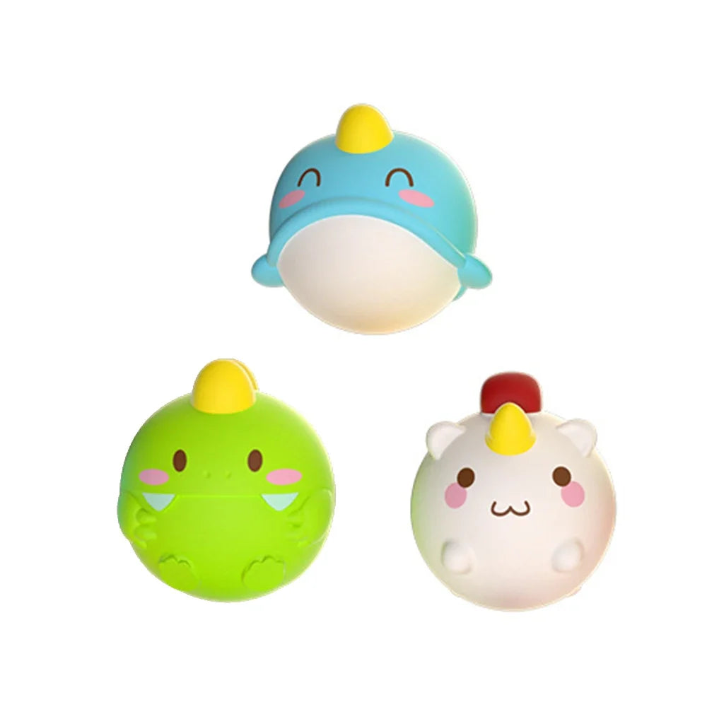 Bath Set toy with light fishing net and animals-19
