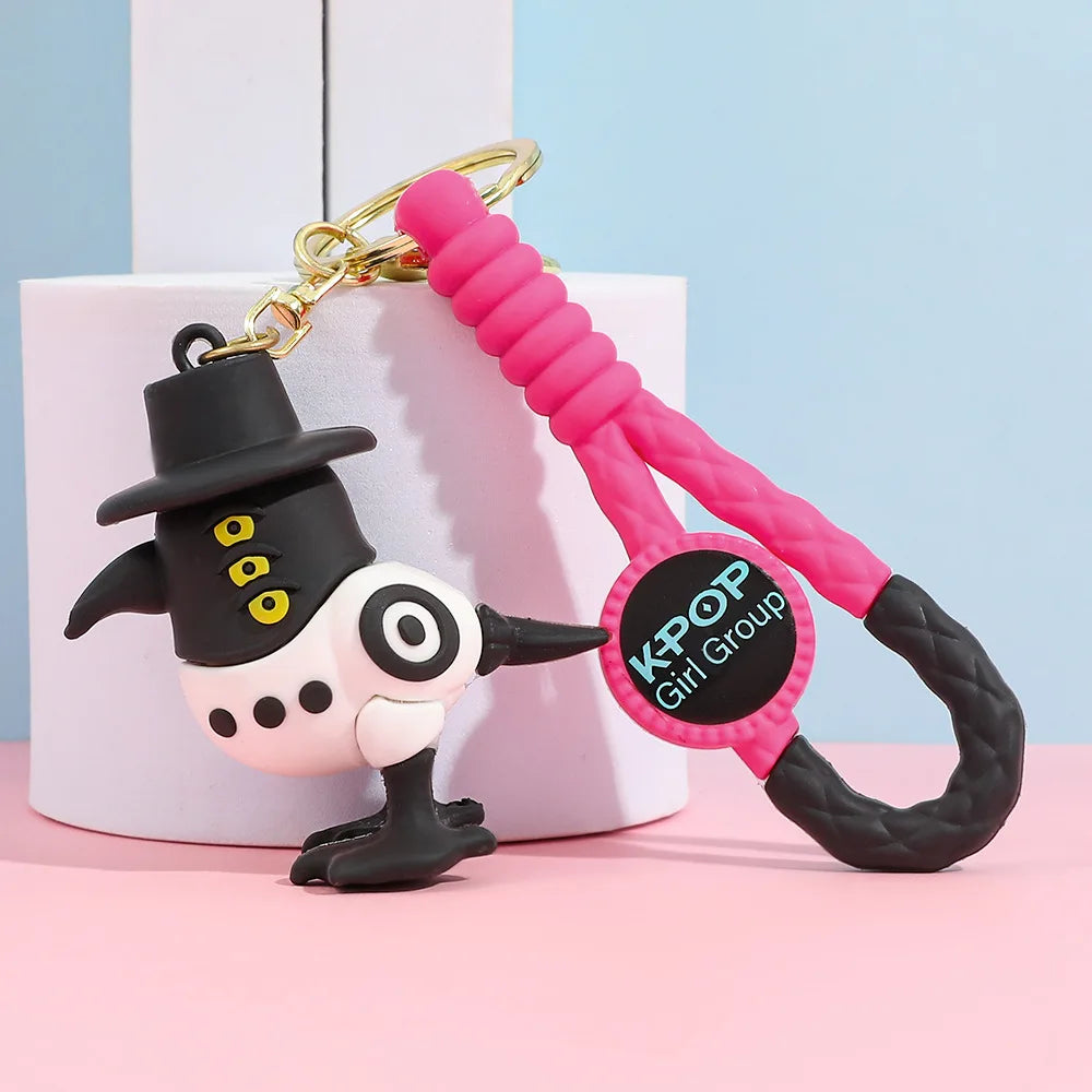 Trendy KPop Figure Keychain – Collectible Piece-8