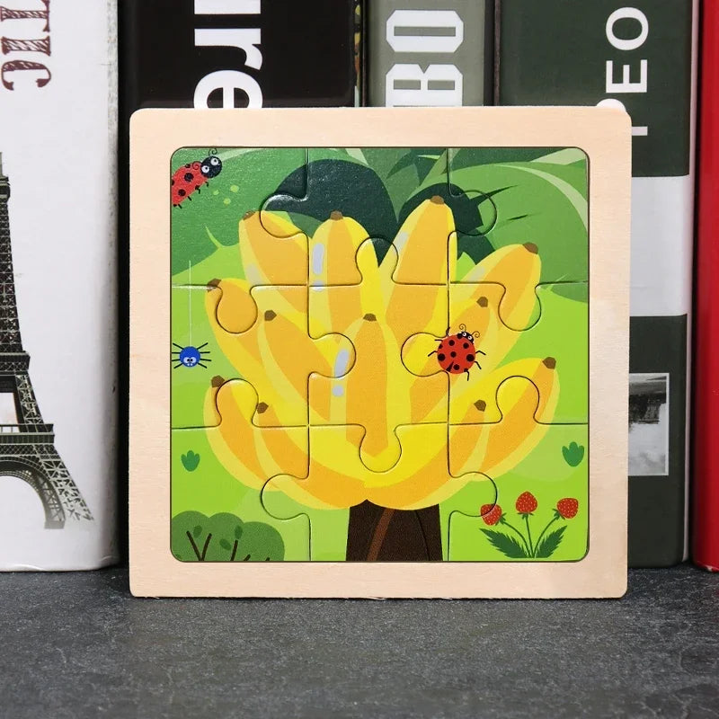 9pcs wooden toy jigsaw-39
