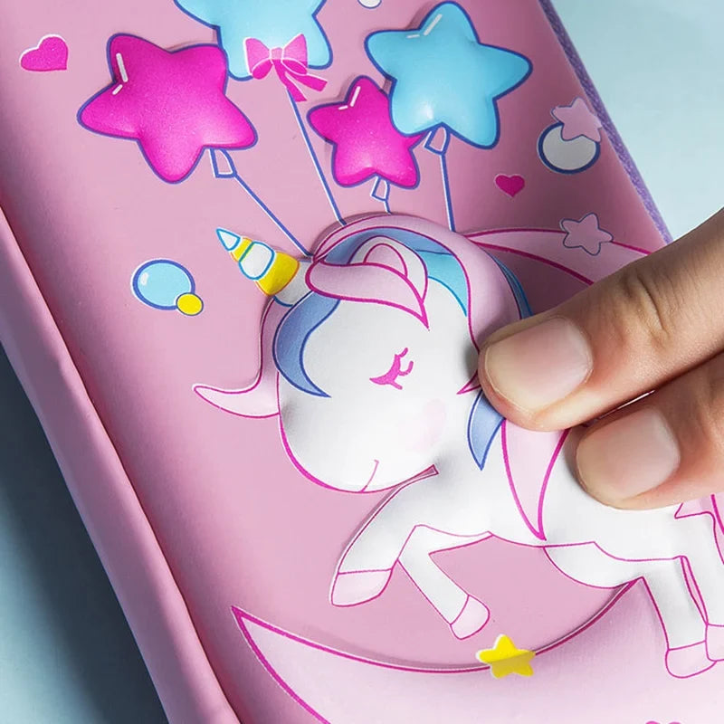 3D decorated EVA Pencil Box-1