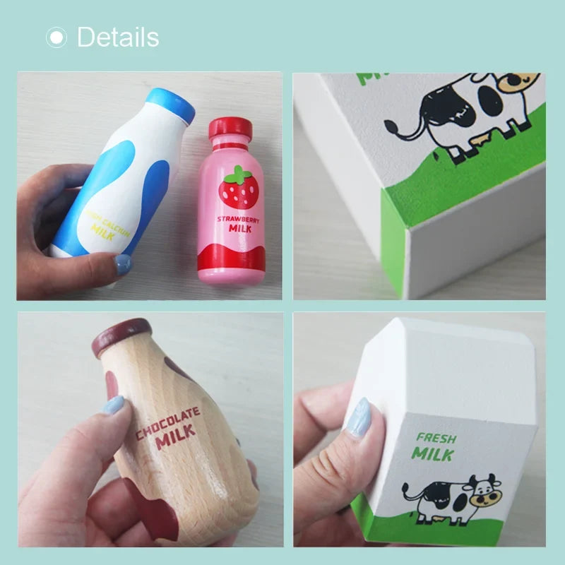 Wooden Toy Food and Beverage Set-2