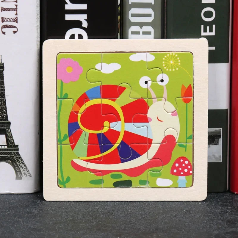 9pcs wooden toy jigsaw-22