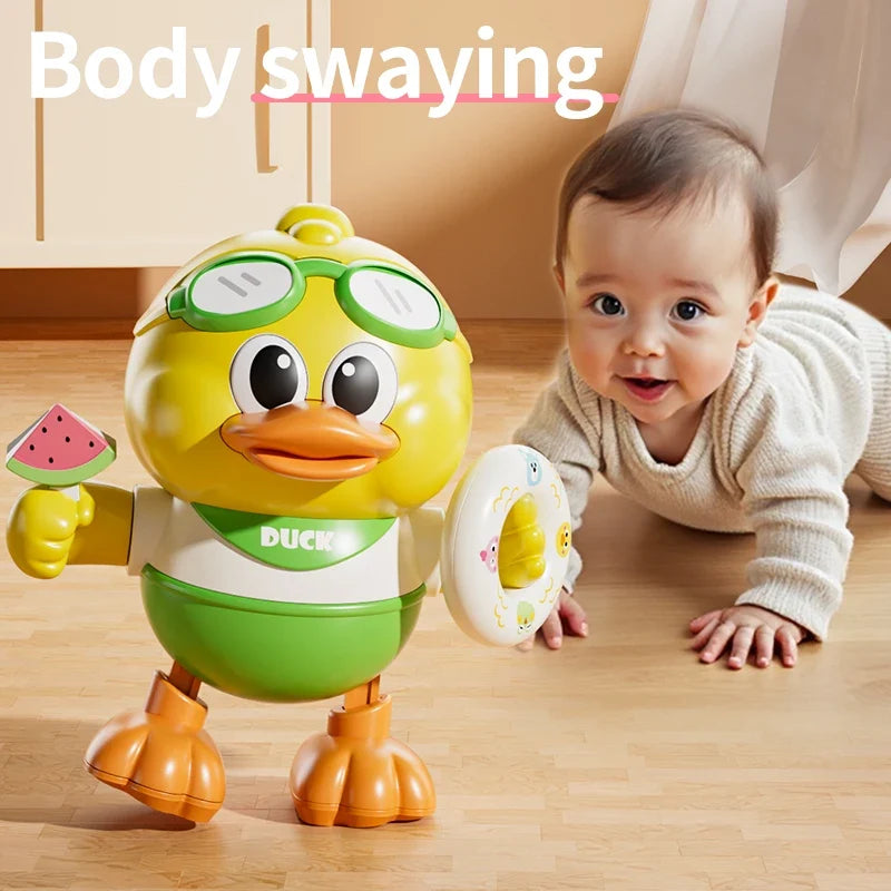 Light-Up Dancing Duck Music Toy – Baby Gift-0