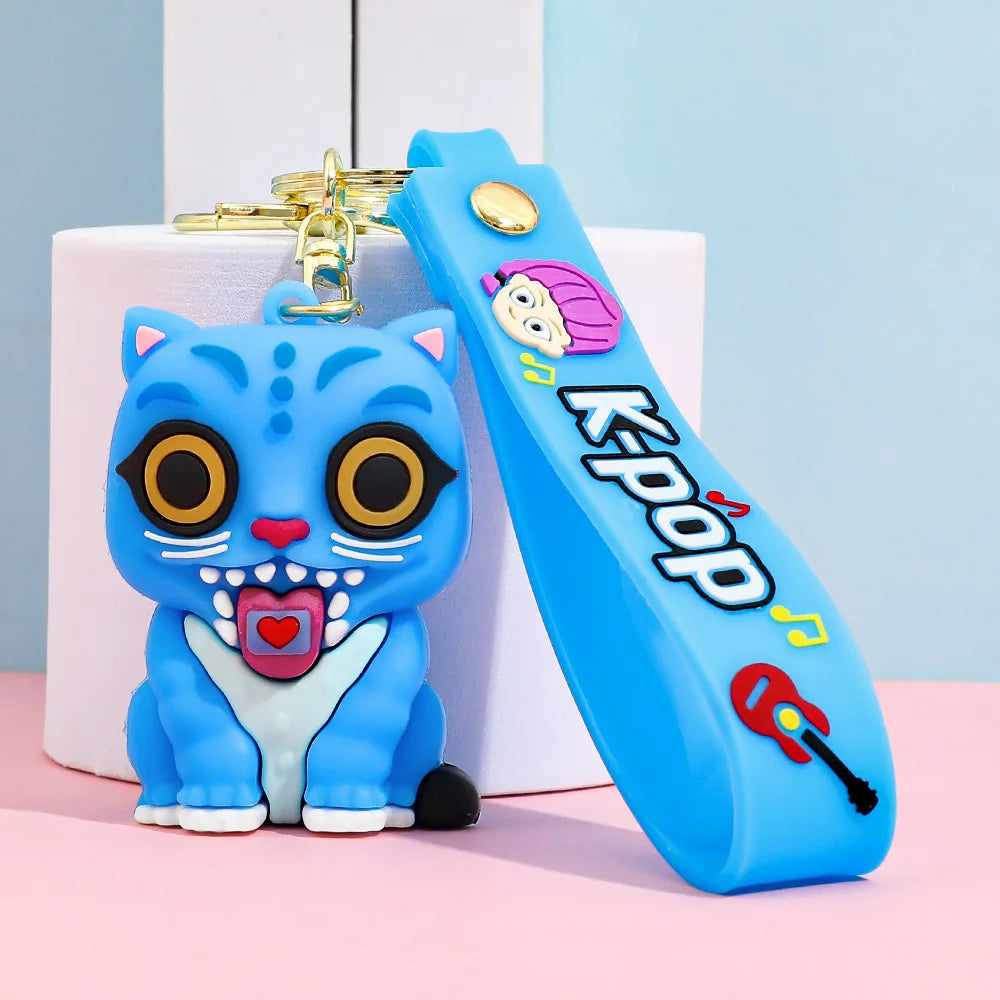 Trendy KPop Figure Keychain – Collectible Piece-19