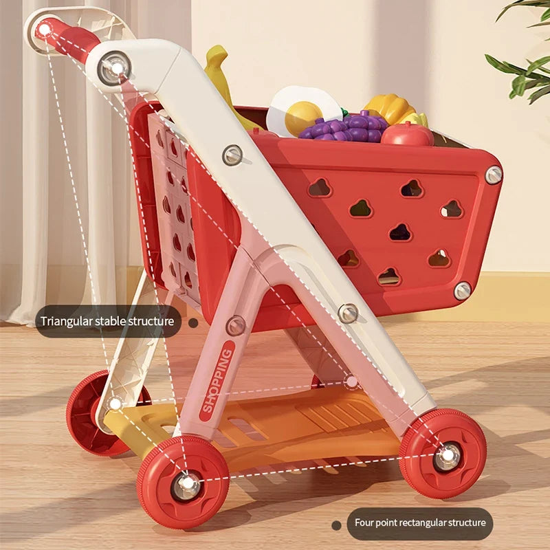 Shopping cart Toy for Children-3