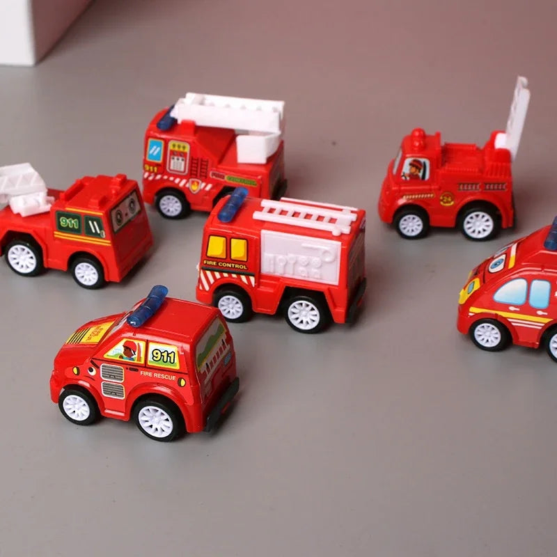 6pcs Car Model Toy Set with organizer bag-2