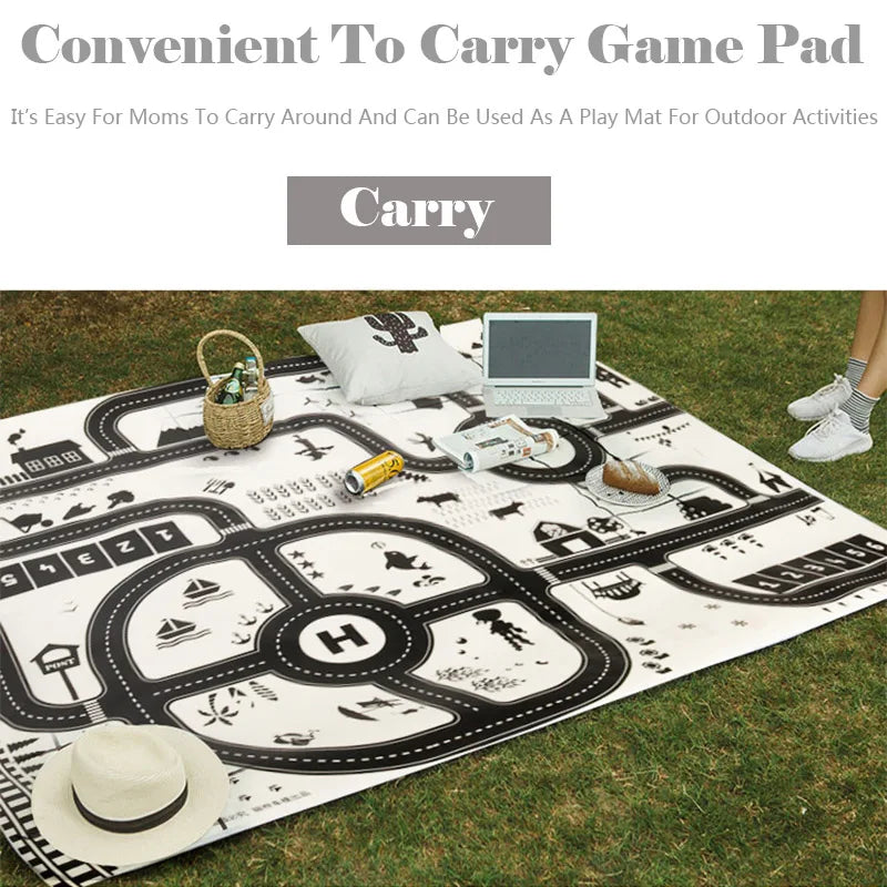 Children's Play Mat "Streets in the City"-1