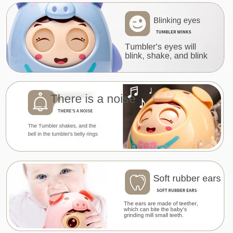 Roly-Poly Piglet Toy-3