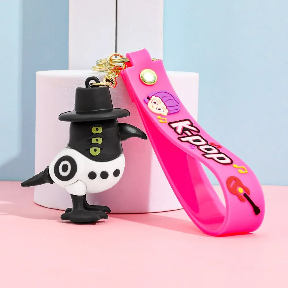 Trendy KPop Figure Keychain – Collectible Piece-20