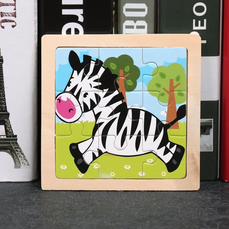 9pcs wooden toy jigsaw-15
