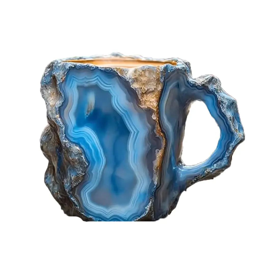 Mineral Crystal Coffee Mug | Colorful Elegant Resin Cup for Coffee, Tea &amp; More StepUp Coffee