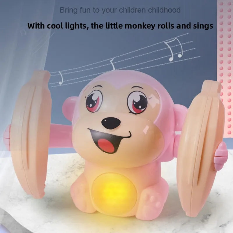 Rolling Monkey Musical Baby Toy-3