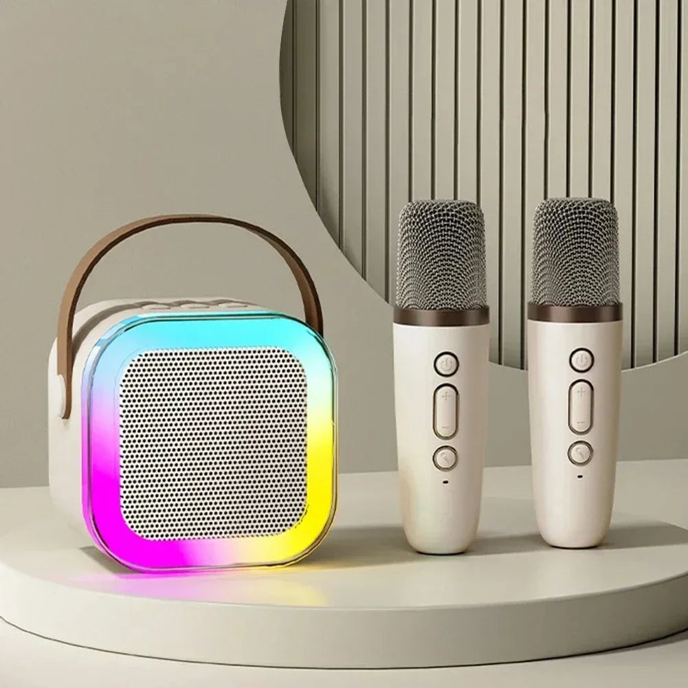 Mini Karaoke and Adults Bluetooth 1 or 2 Microphones-1