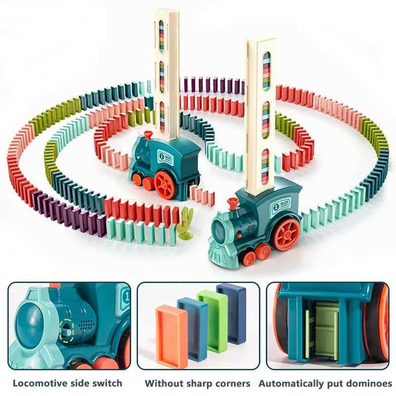 Toy Train "Domino Row"-2