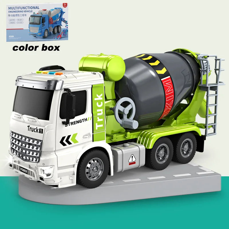 Electric Concrete Mixer Toy with Balls-6