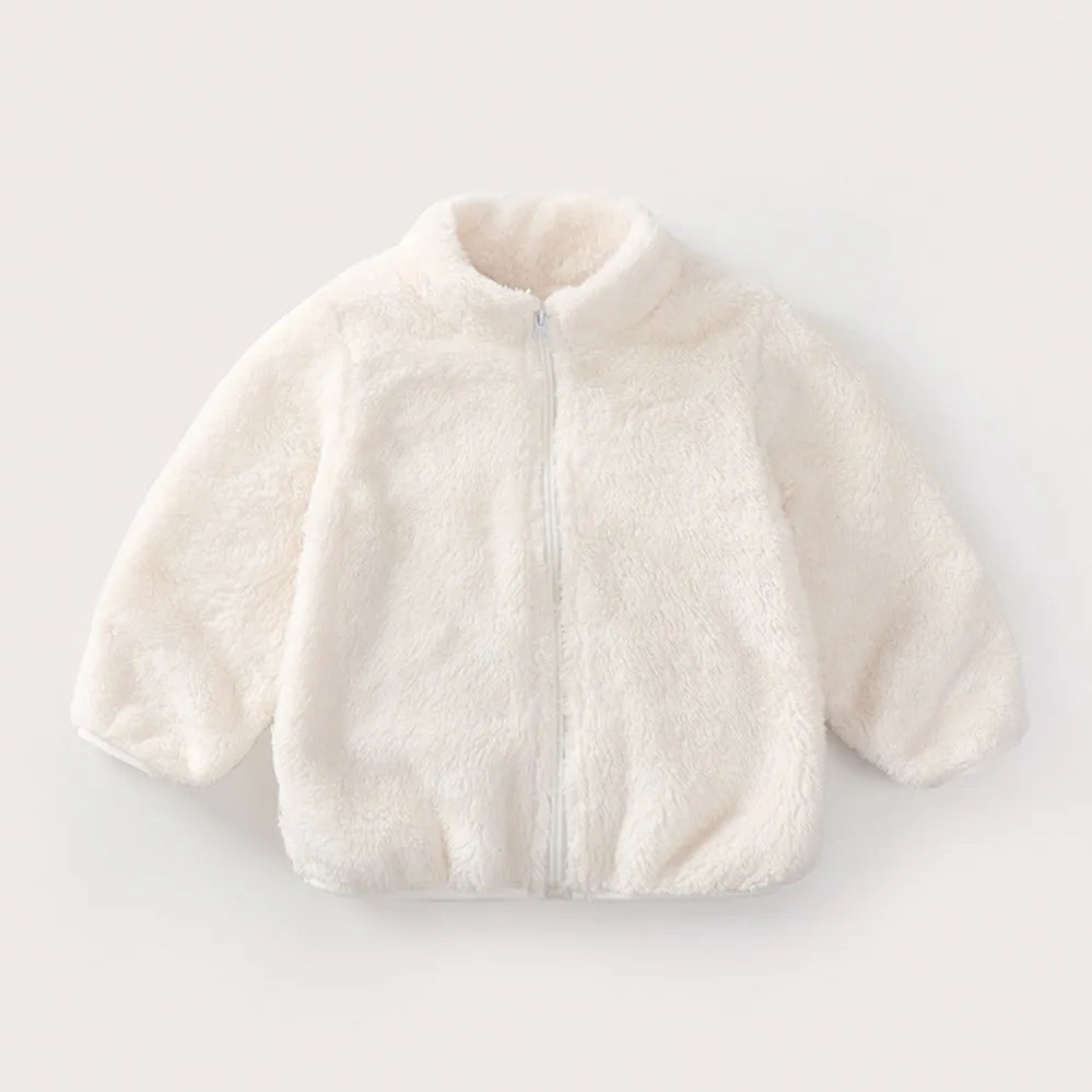 Kids Plush Warm Jacket-1