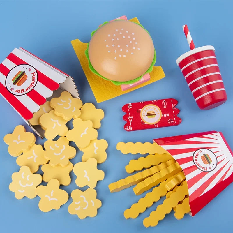 Burgers and Fries Toy Set-1
