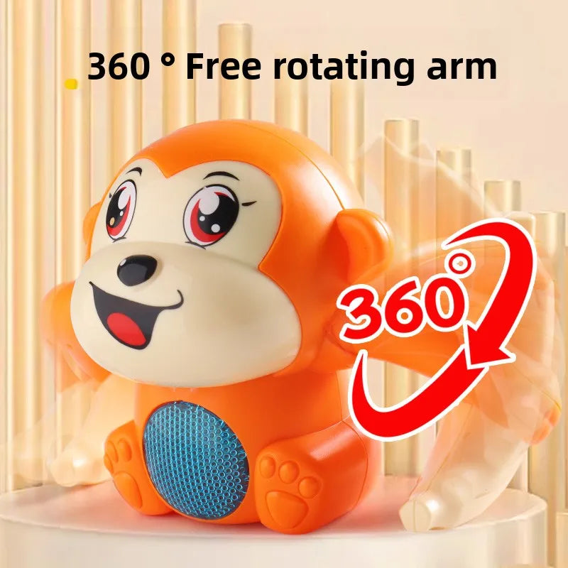 Rolling Monkey Musical Baby Toy-1