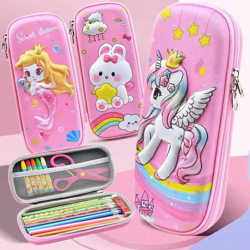3D decorated EVA Pencil Box-0