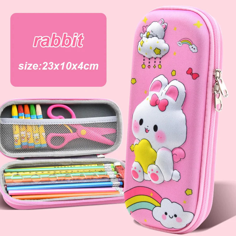 3D decorated EVA Pencil Box-5