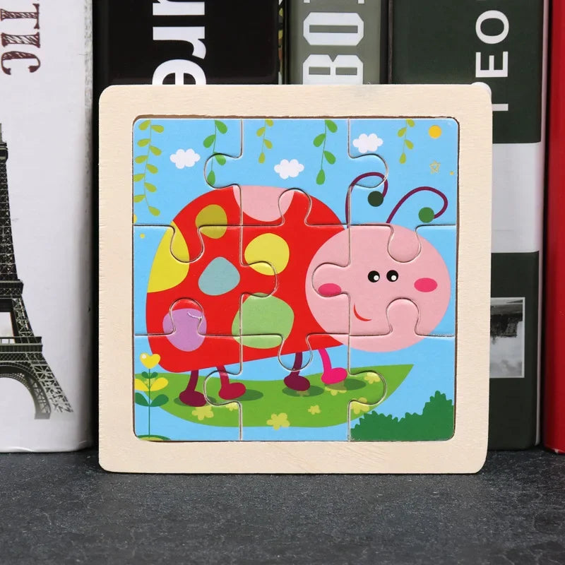 9pcs wooden toy jigsaw-17