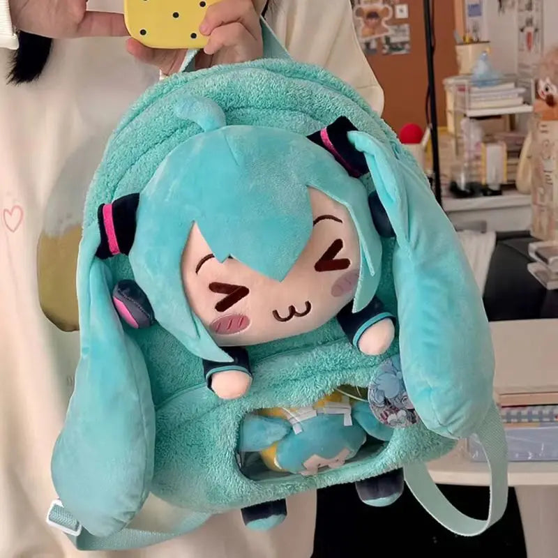 Hatsune Miku Plush Backpack-2
