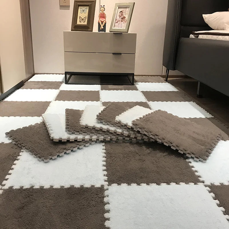 20 Pieces Set Modular Velvet Play Mat-14