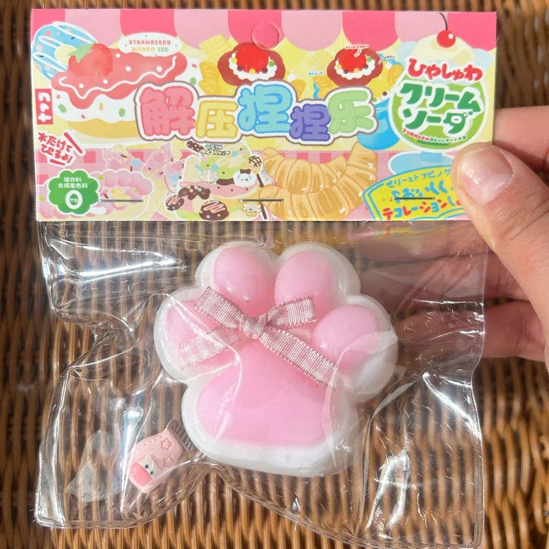 Cat Paw Mochi Squishy Fidget Toy Plush-27