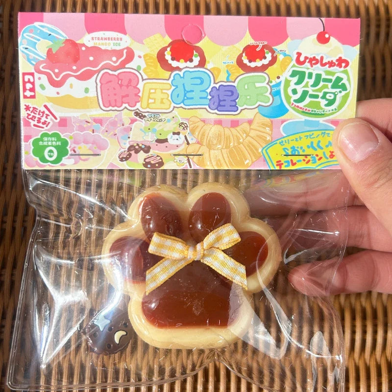 Cat Paw Mochi Squishy Fidget Toy Plush-18